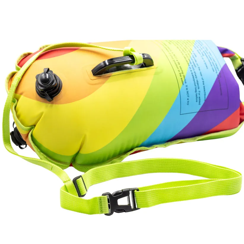 20L Beachbuoy Tow Float - Rainbow
