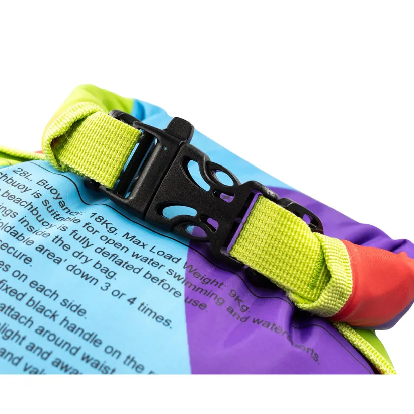 20L Beachbuoy Tow Float - Rainbow