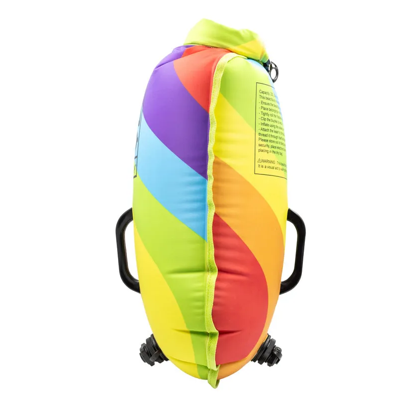 20L Beachbuoy Tow Float - Rainbow