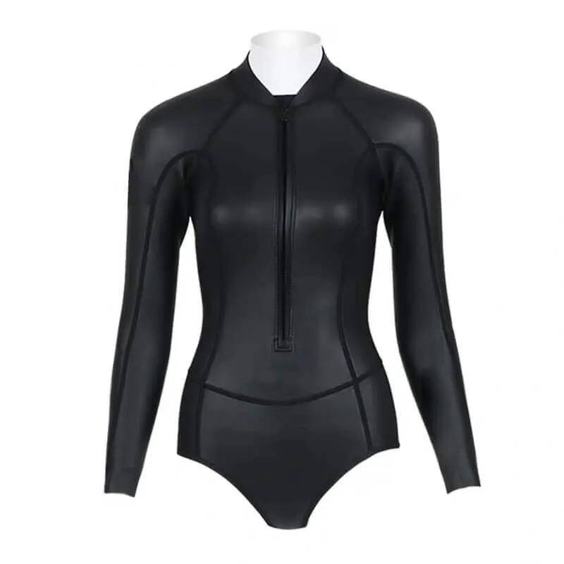 3mm Spring Suit Women‘s Freediving Wetsuit Black