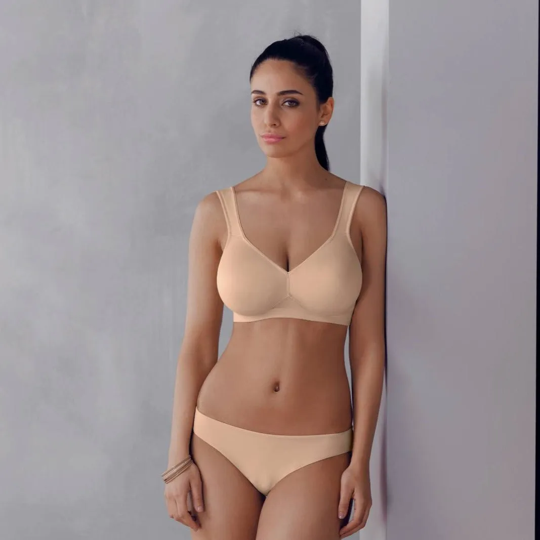 Anita Rosa Faia Twin Wireless Bra | 'The Butter Bra' | BEIGE