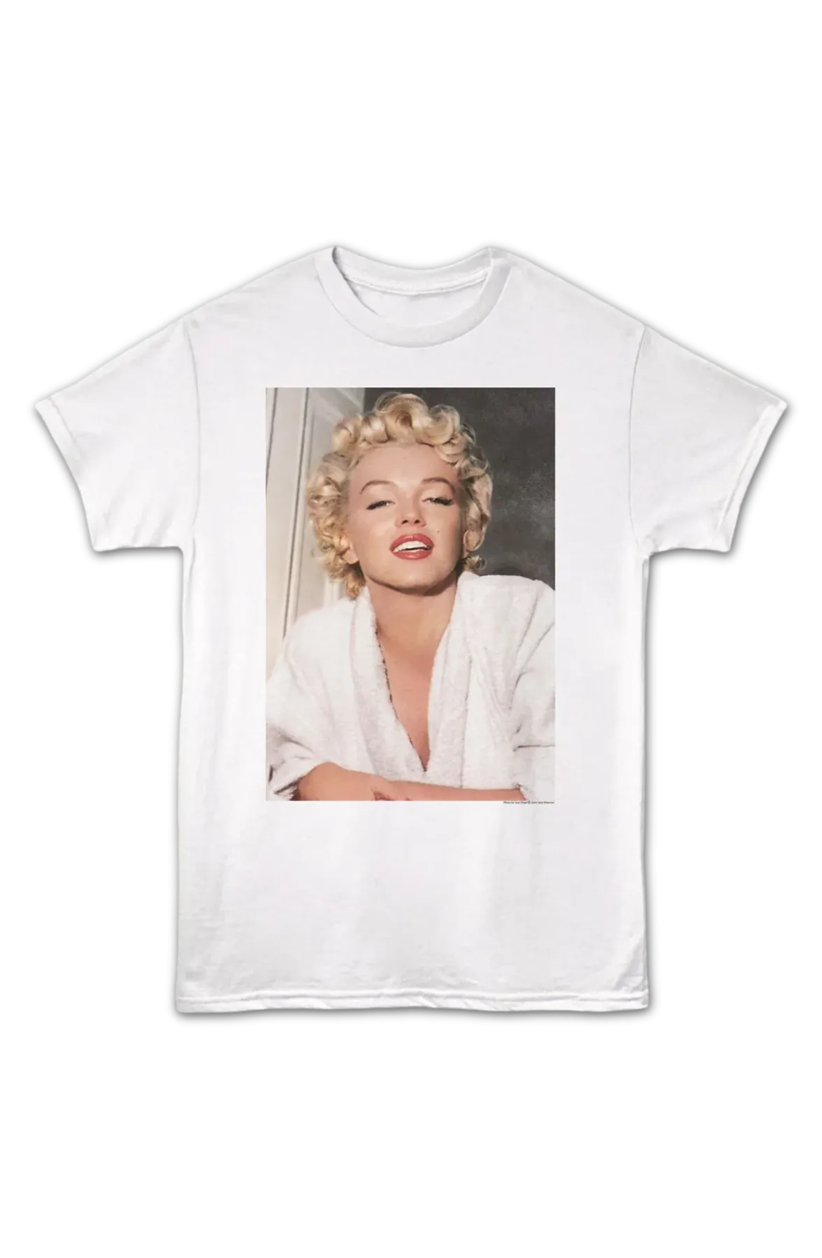 Bathrobe Photo Marilyn Monroe T-Shirt