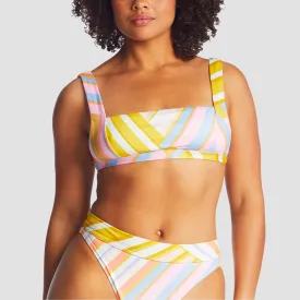 Billabong Break Of Dawn Tankini Bikini Top Multi - Womens