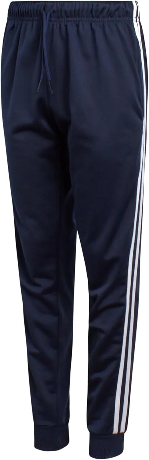 Boys' Tricot Jogger Set - 2 Piece Active Performance Zip-Up Tracksuit Set (Size: 4-18)