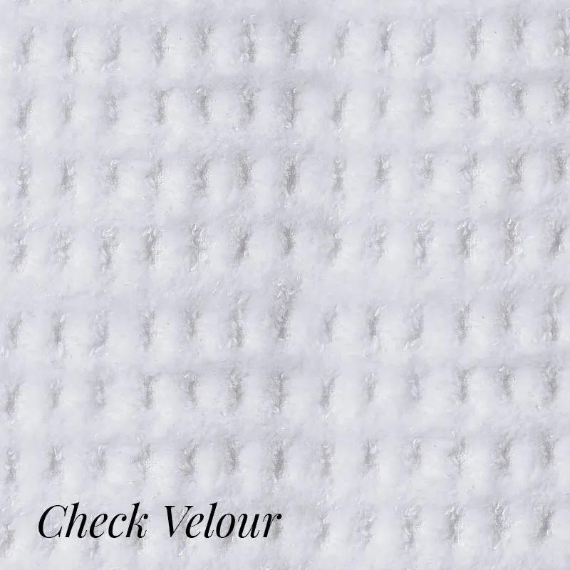 Checkered Shawl Collar