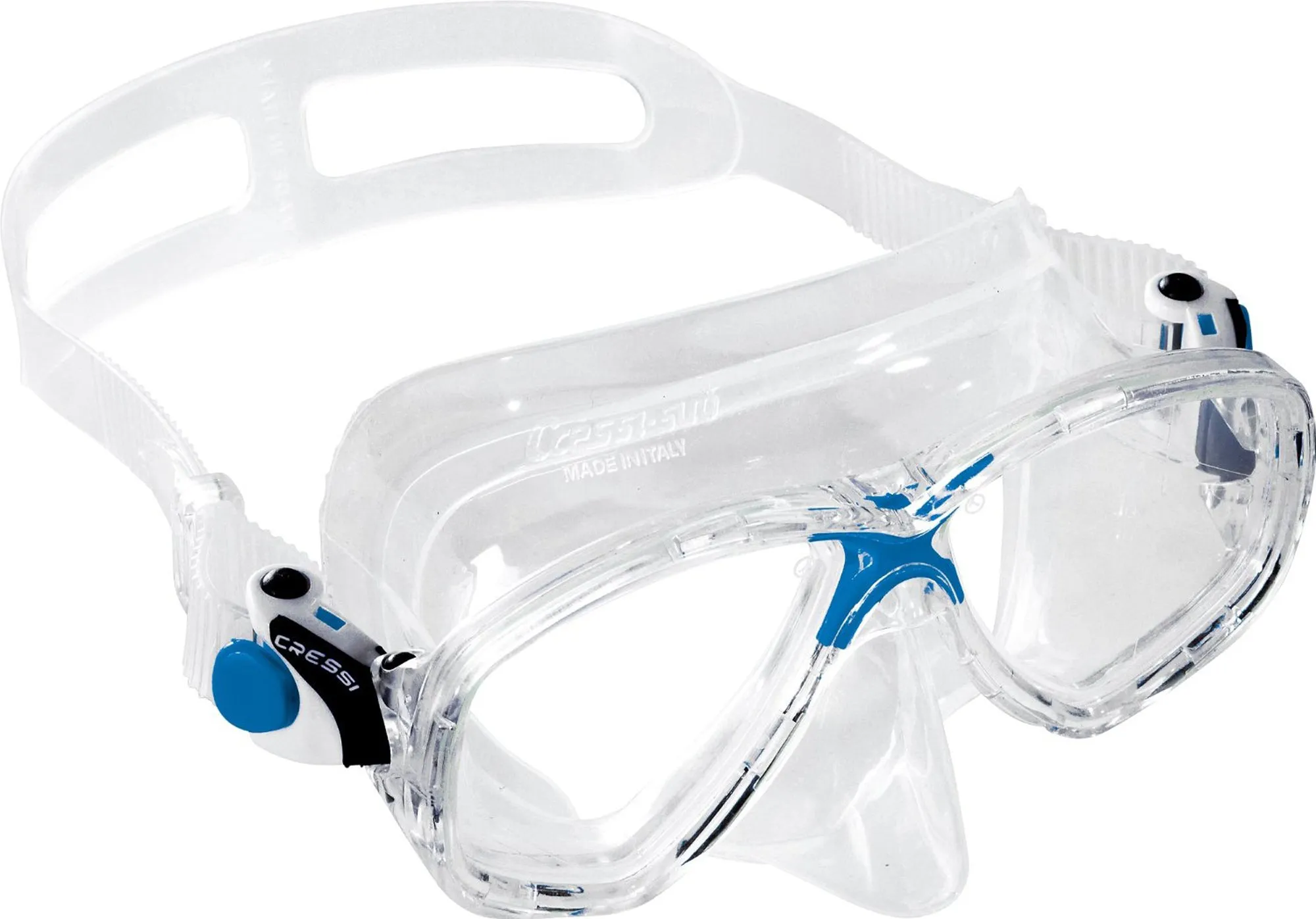 Cressi Adult Snorkeling Kit - Mask & Dry-Snorkel - Soft Silicone, Perfect Seal, Top Dry Valve - Marea & Supernova Dry: Designed in Italy