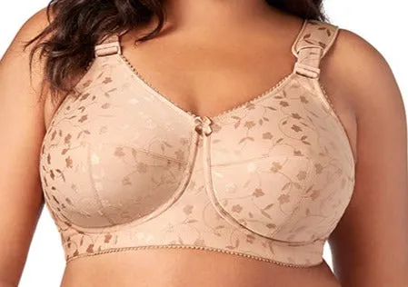 ELILA JACQUARD NON-WIRE MOCHA 1305