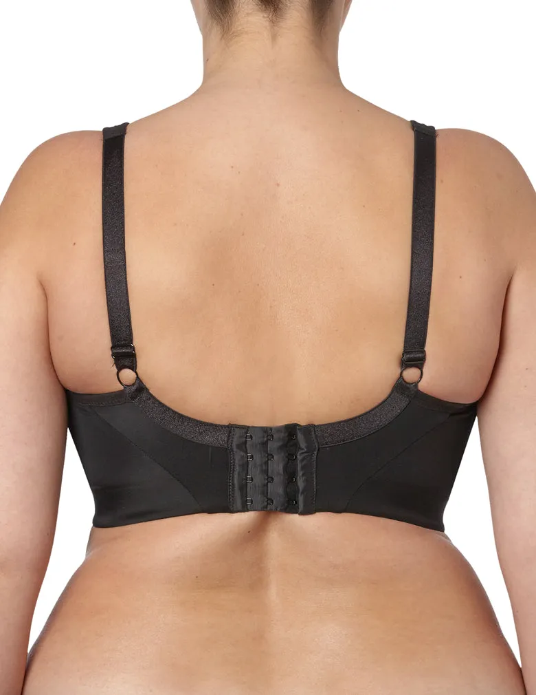 Goddess GD5056 Black Wire Free Sports Bra