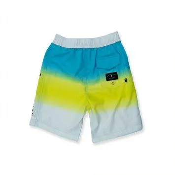 HELLO STRANGER FADE LONG BOARD SHORT YELLOW FADE