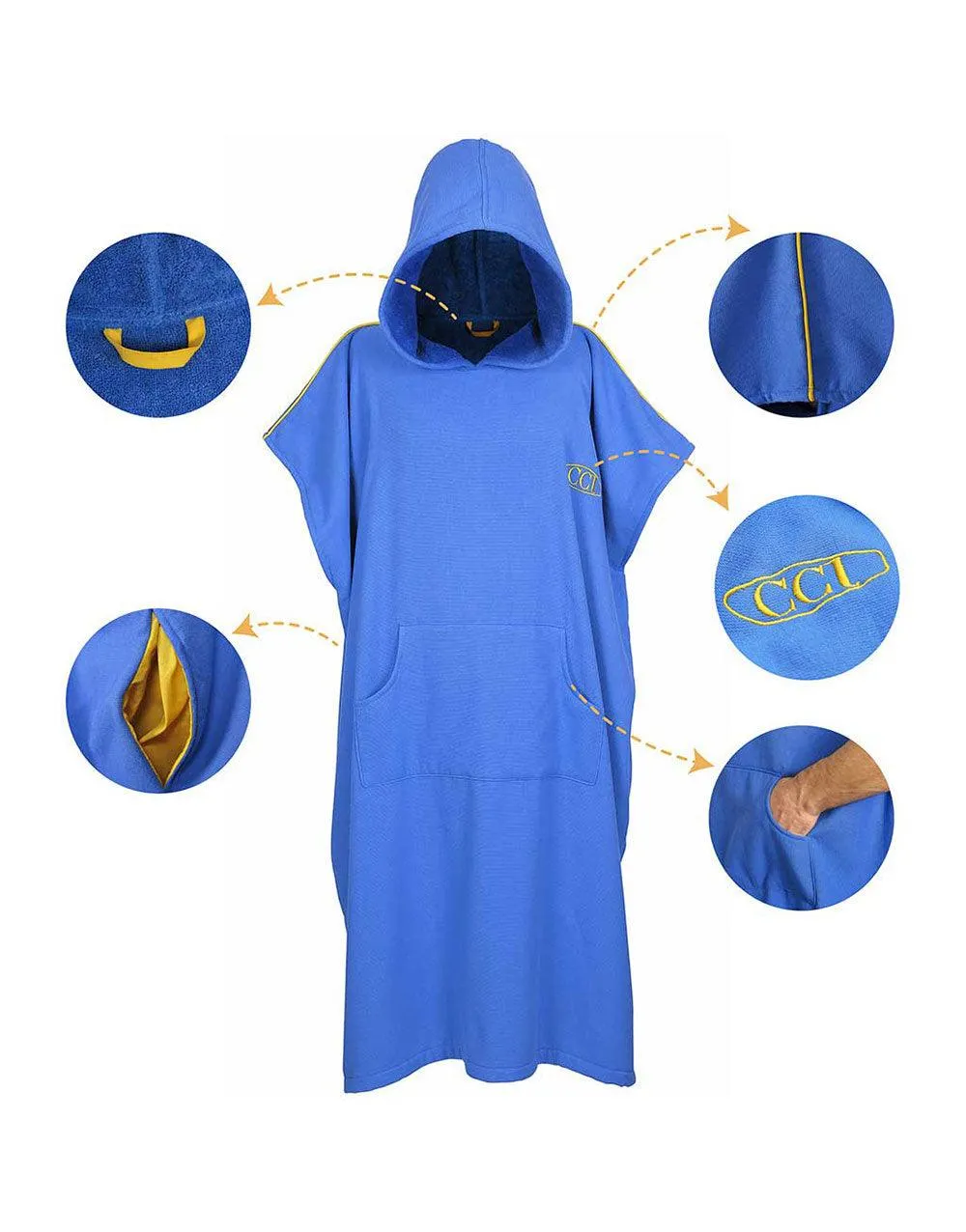 Hooded Changing Poncho