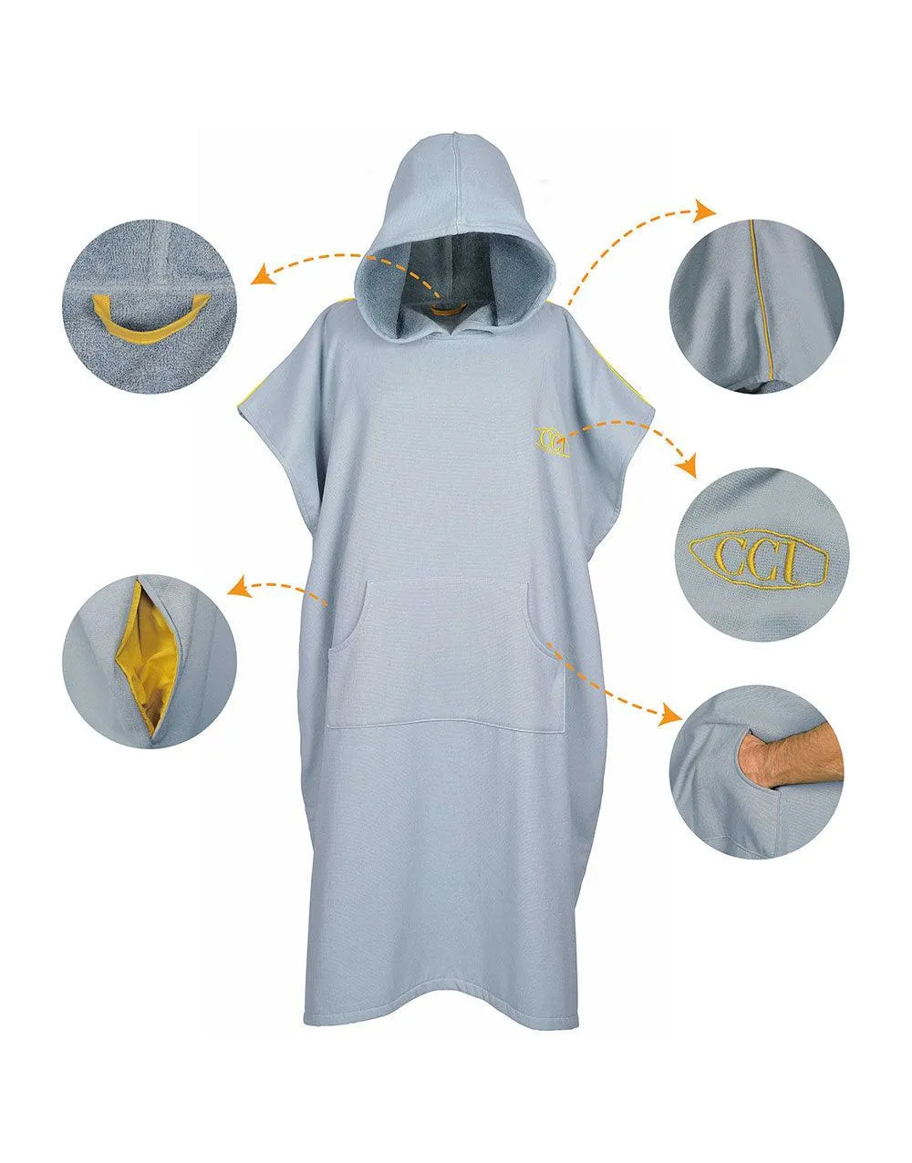 Hooded Changing Poncho
