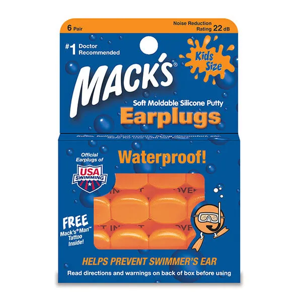 Kid's Soft Silicone Earplugs (6 Pair)