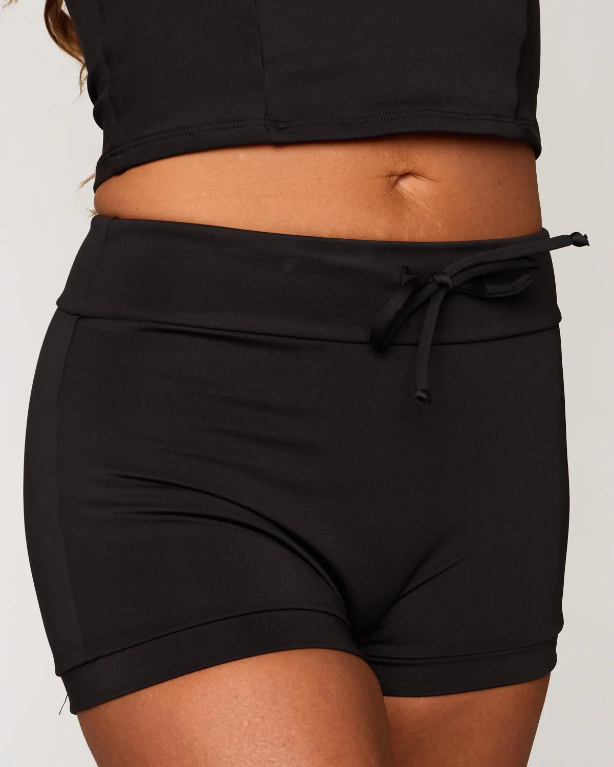 Maisie Swim Tank - Black