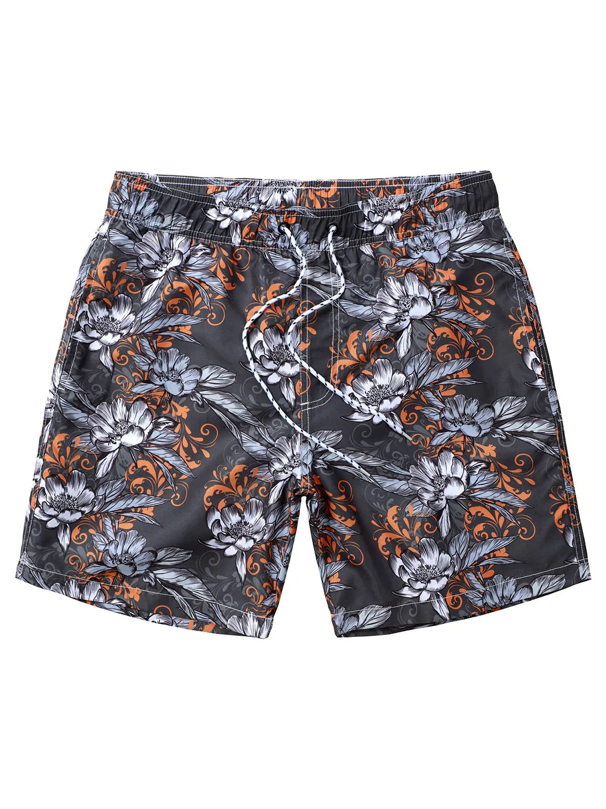 Men's Casual Funny Print Quick Dry Beach Swimming Trunks