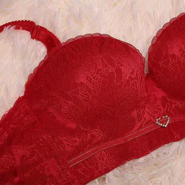 Movable Strapes Invisible Push Up Gather Wedding Bras