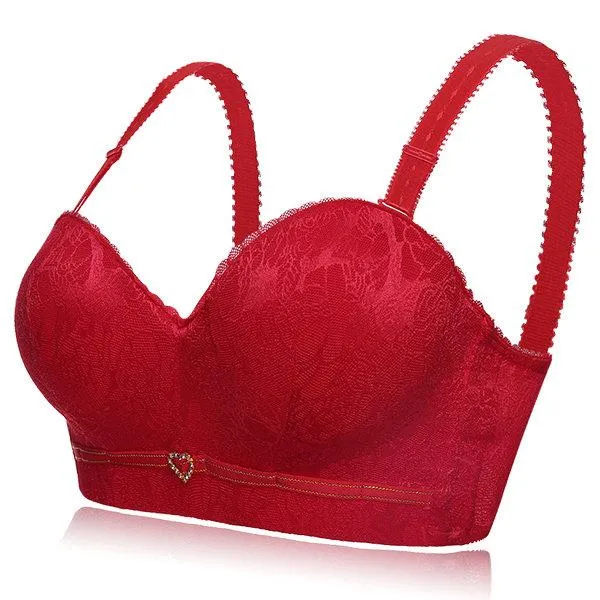 Movable Strapes Invisible Push Up Gather Wedding Bras