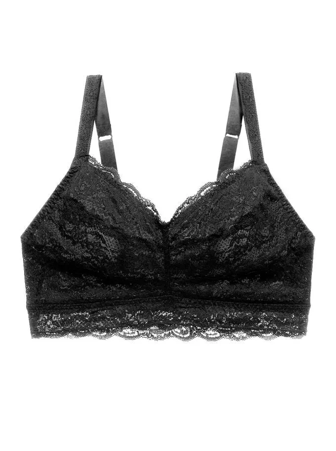 NEVER SAY NEVER CURVY™ BRALETTE | Black