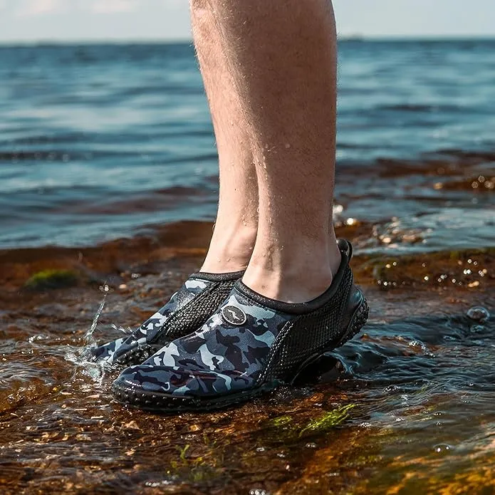 Norty Mens Water Shoes Aqua Socks Surf Beach Pool Swim Slip On