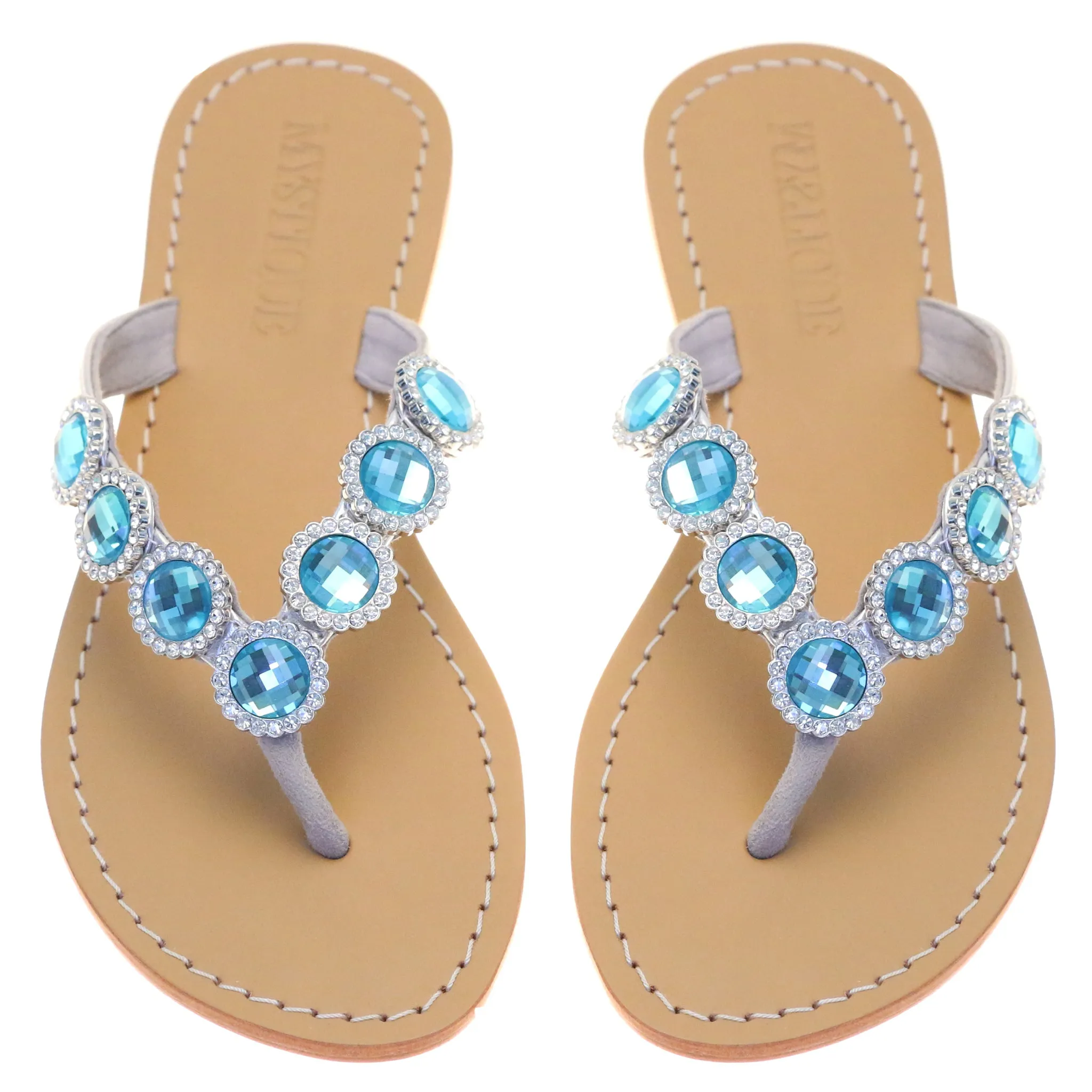 Oakland Sandal Aqua