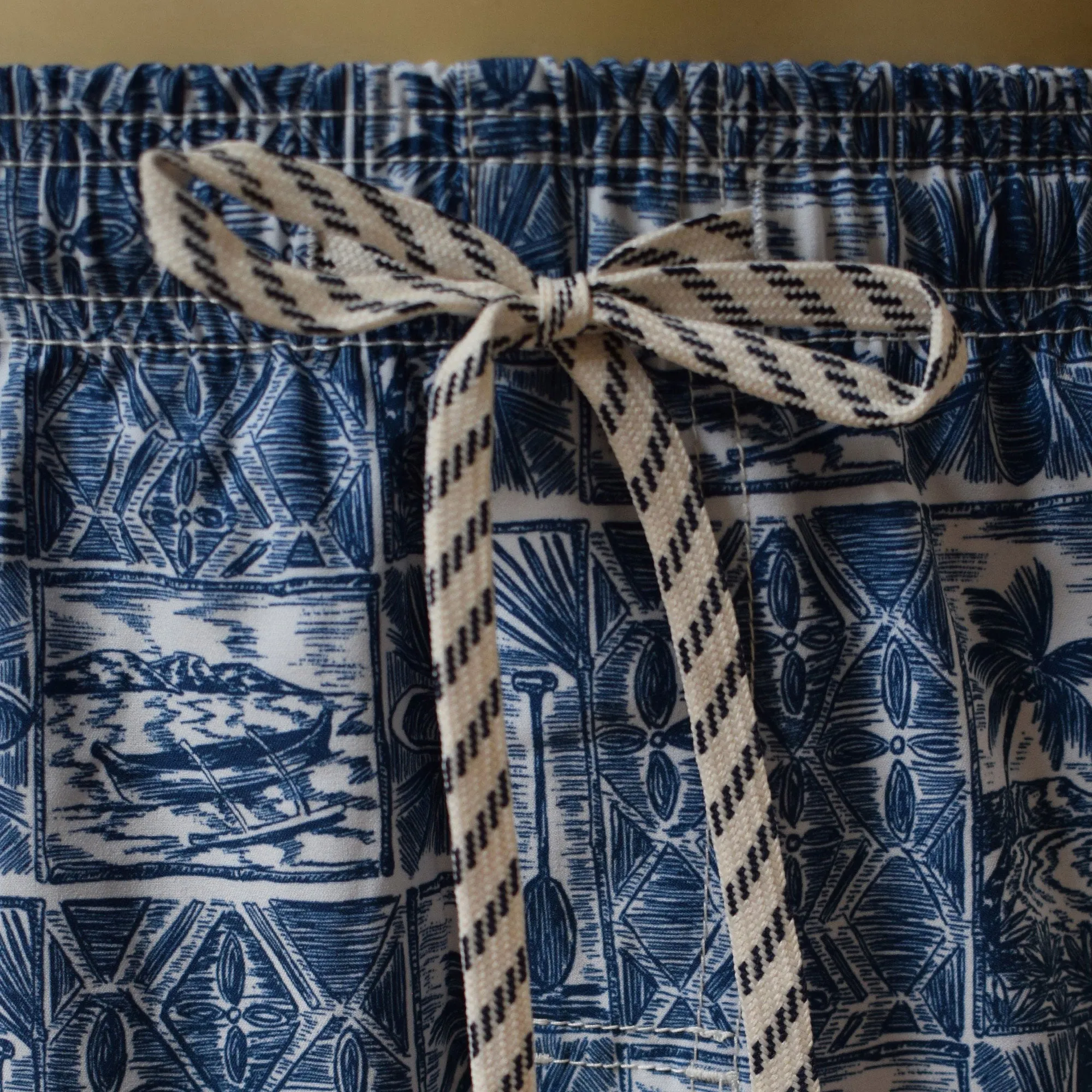 Paddle Block Men's Elastic Shorts with Pockets, Quick Dry Board Shorts, Beach Shorts, Swim Trunks, Sportwear