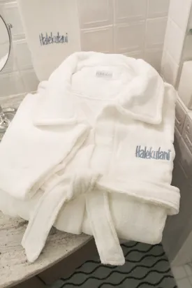 Plush Logo Robe