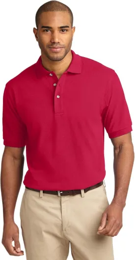Port Authority Heavyweight Cotton Pique Polo