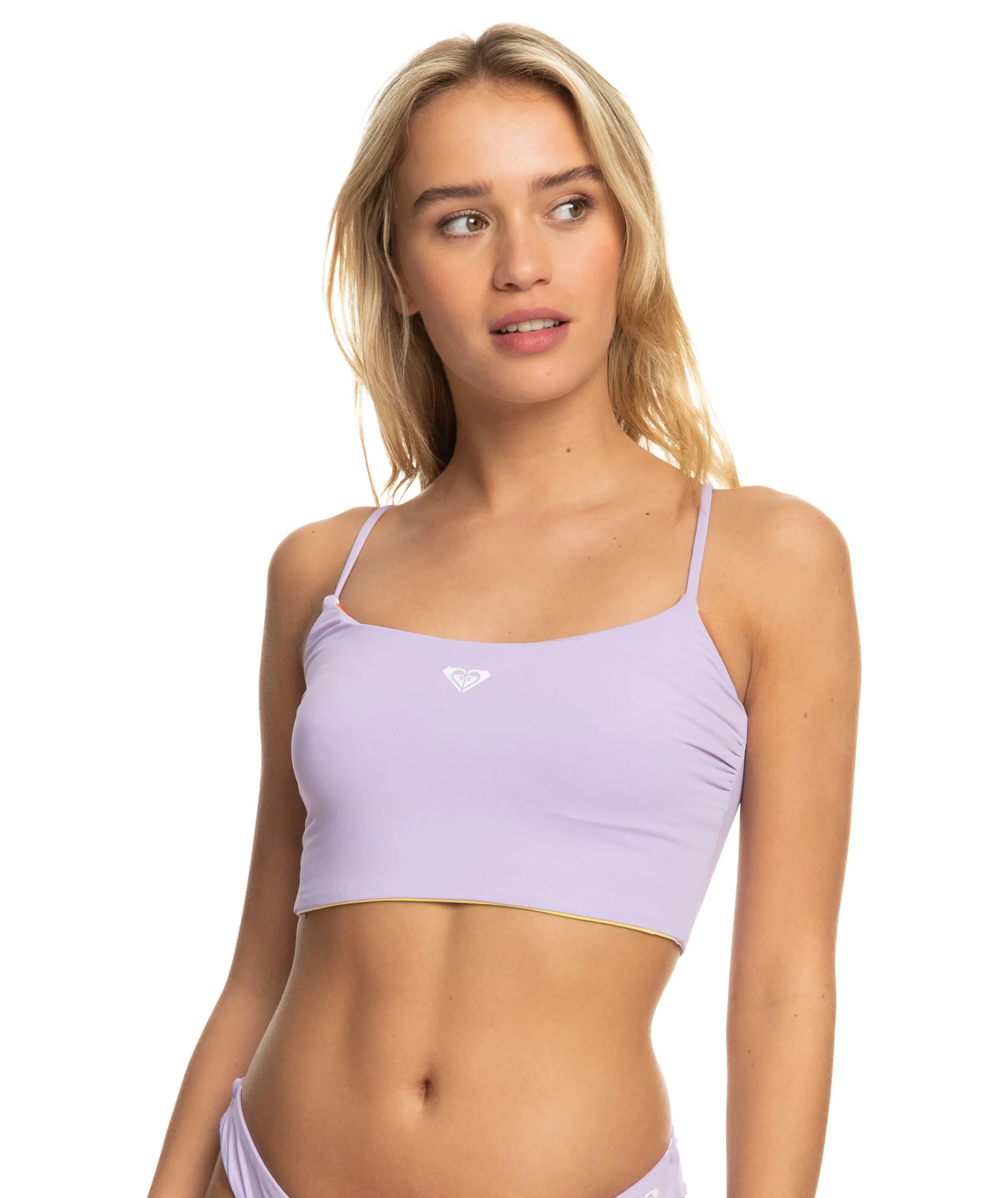 Roxy Surf.Kind.Kate. Top-Bright White Aloha Stripe