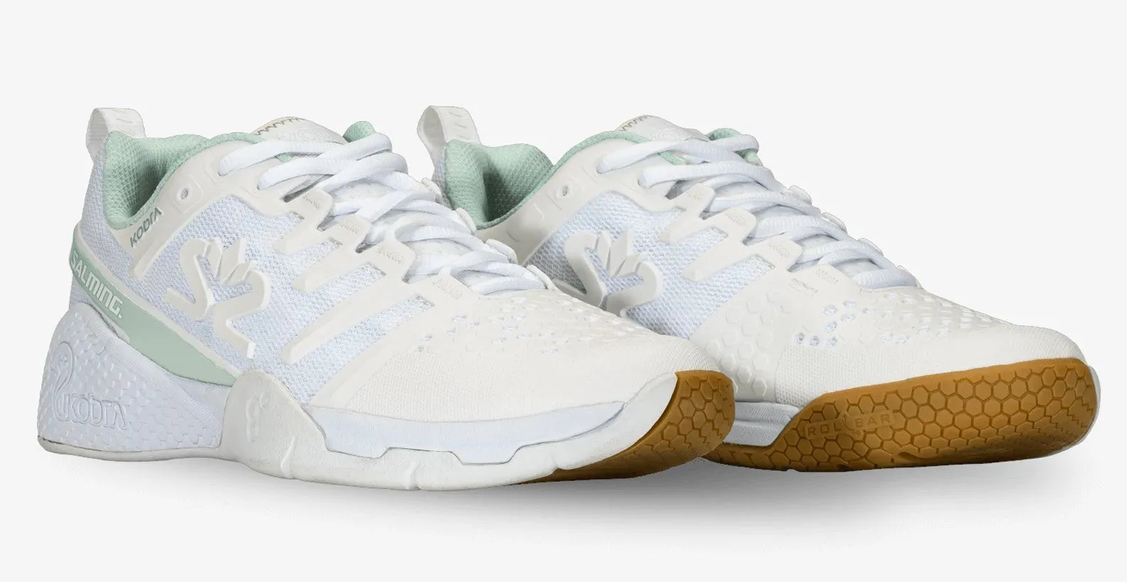 Salming Kobra 3 White/Blue Women's Court Shoes