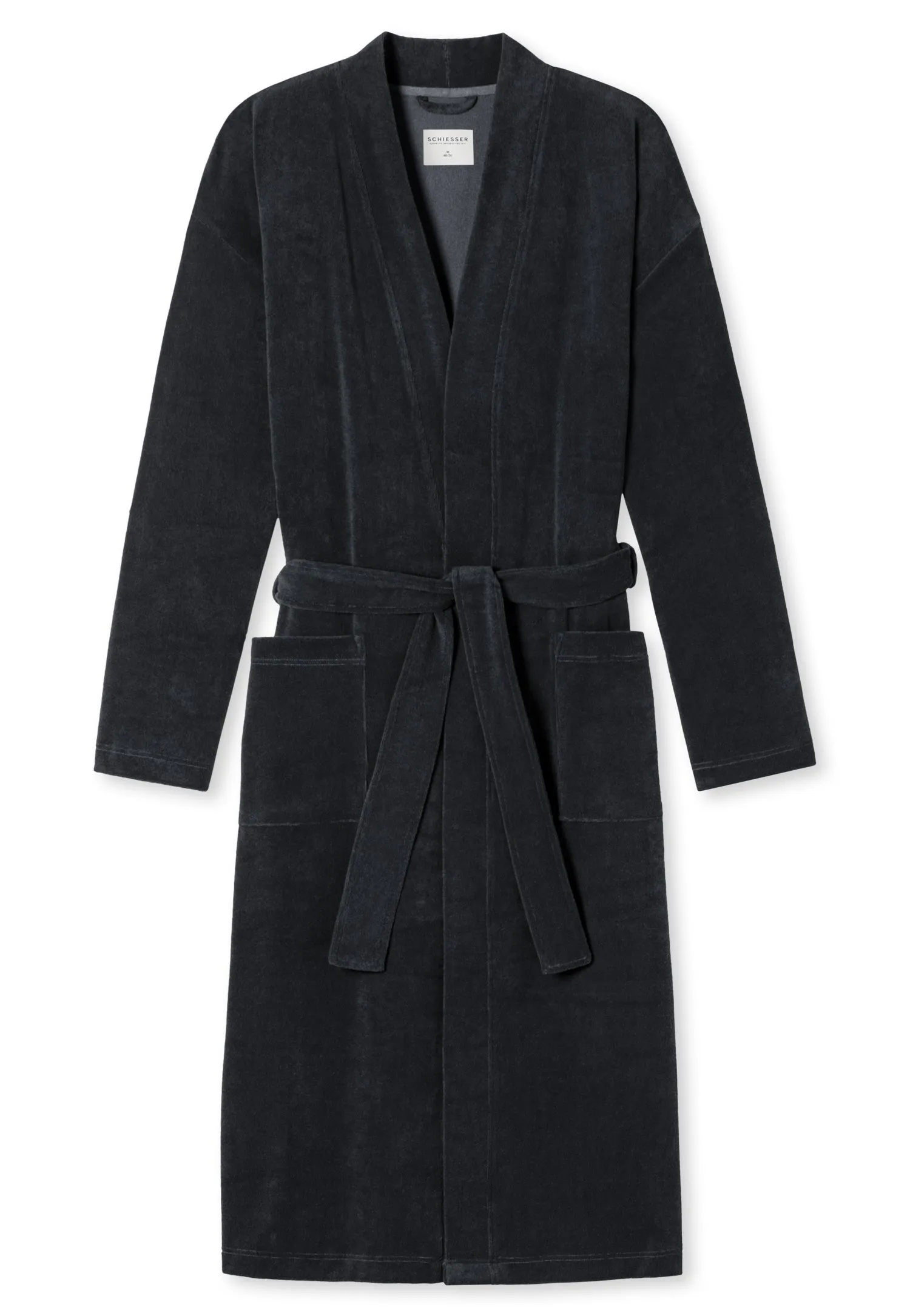 Schiesser - Feather Terry - Bathrobe Light Terry Cloth