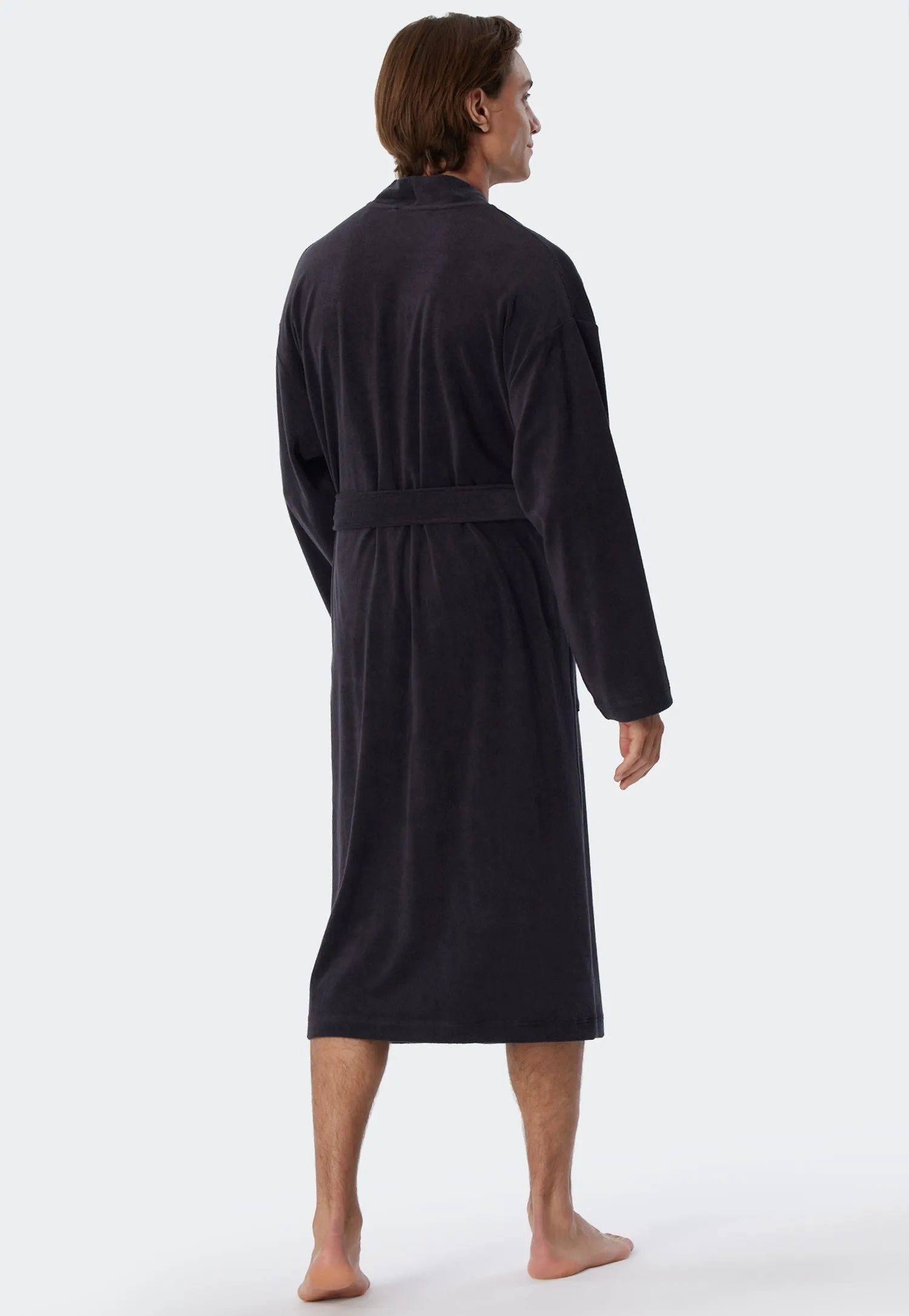 Schiesser - Feather Terry - Bathrobe Light Terry Cloth