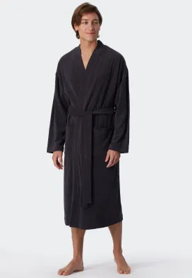 Schiesser - Feather Terry - Bathrobe Light Terry Cloth