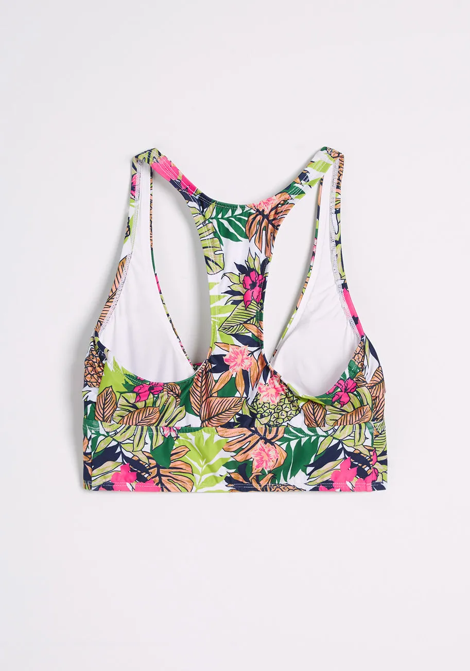 The Annika Crop Bikini Top