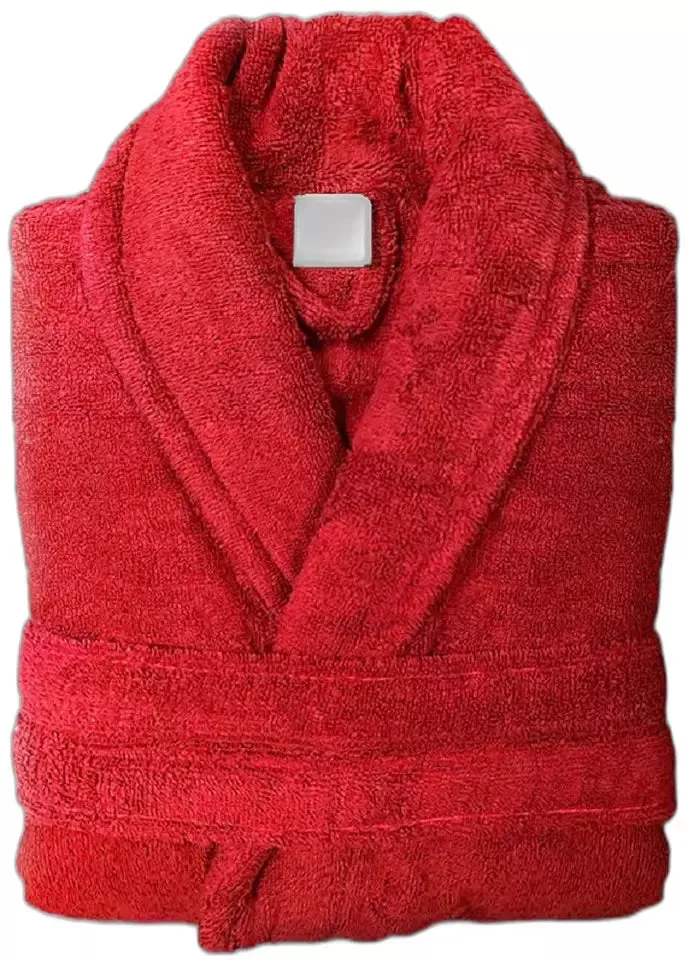 Unisex Shawl Bath Robe in 100% Egyptian Cotton Terry Towels: The Greatest Comfort