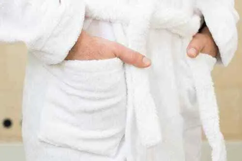 Unisex Shawl Bath Robe in 100% Egyptian Cotton Terry Towels: The Greatest Comfort