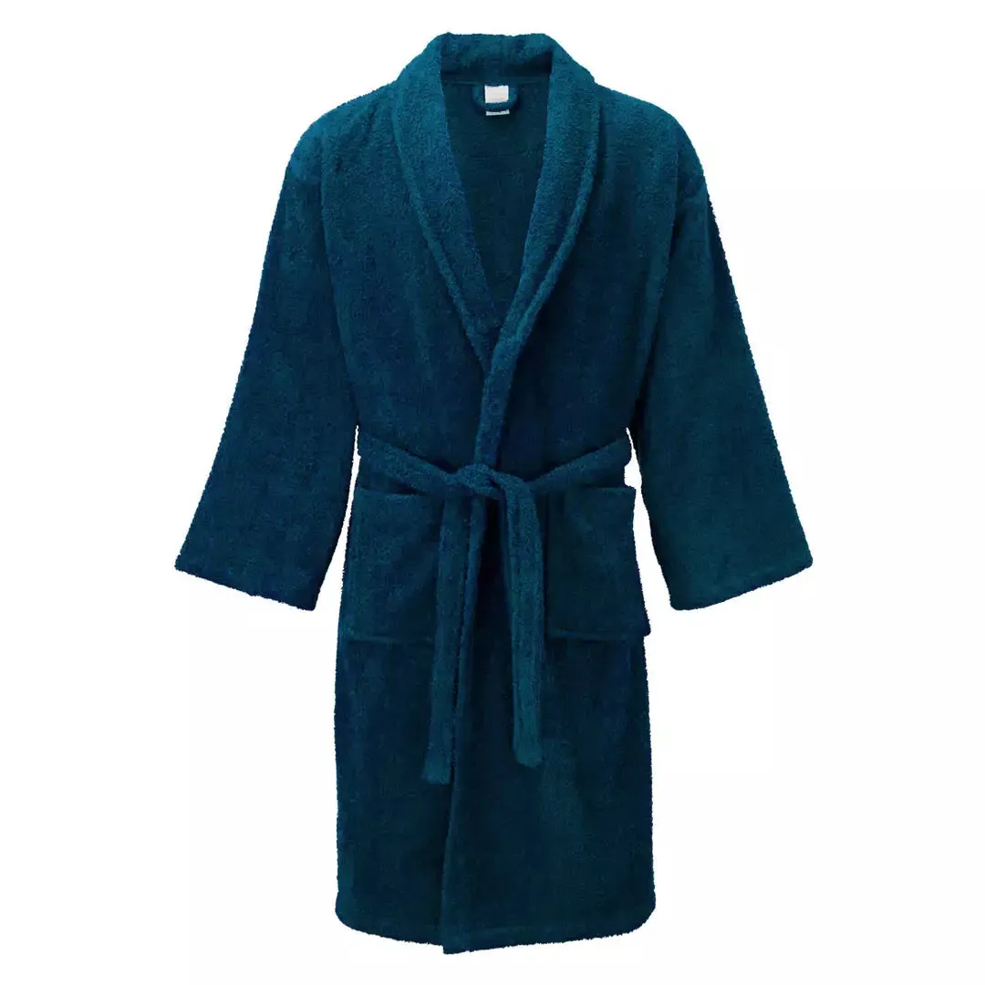 Unisex Shawl Bath Robe in 100% Egyptian Cotton Terry Towels: The Greatest Comfort