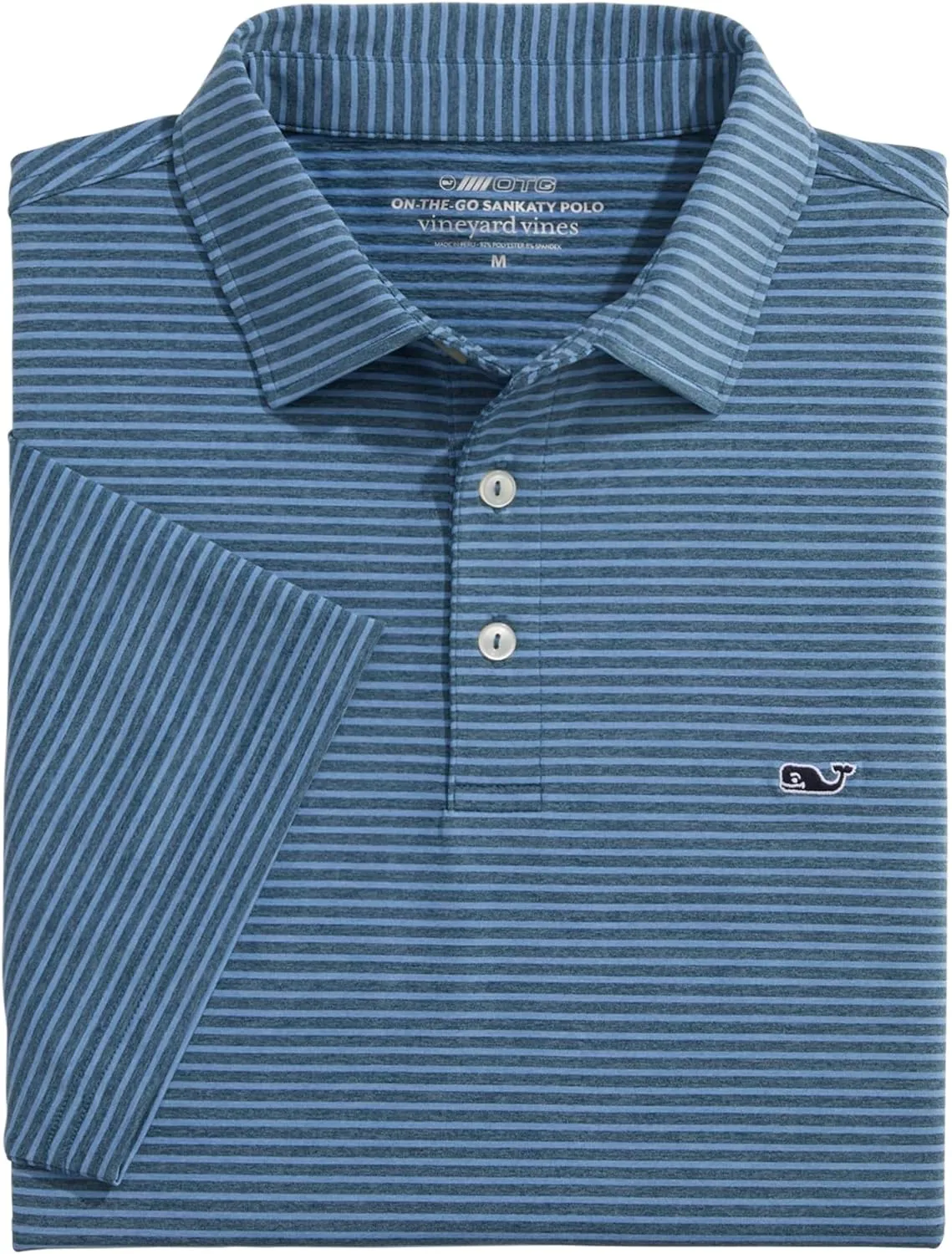 vineyard vines Men's Bradley Stripe Sankaty Polo