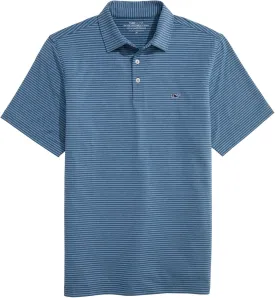 vineyard vines Men's Bradley Stripe Sankaty Polo