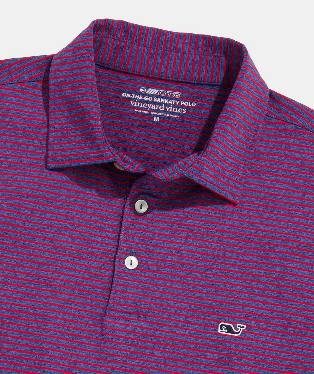 vineyard vines Men's Bradley Stripe Sankaty Polo