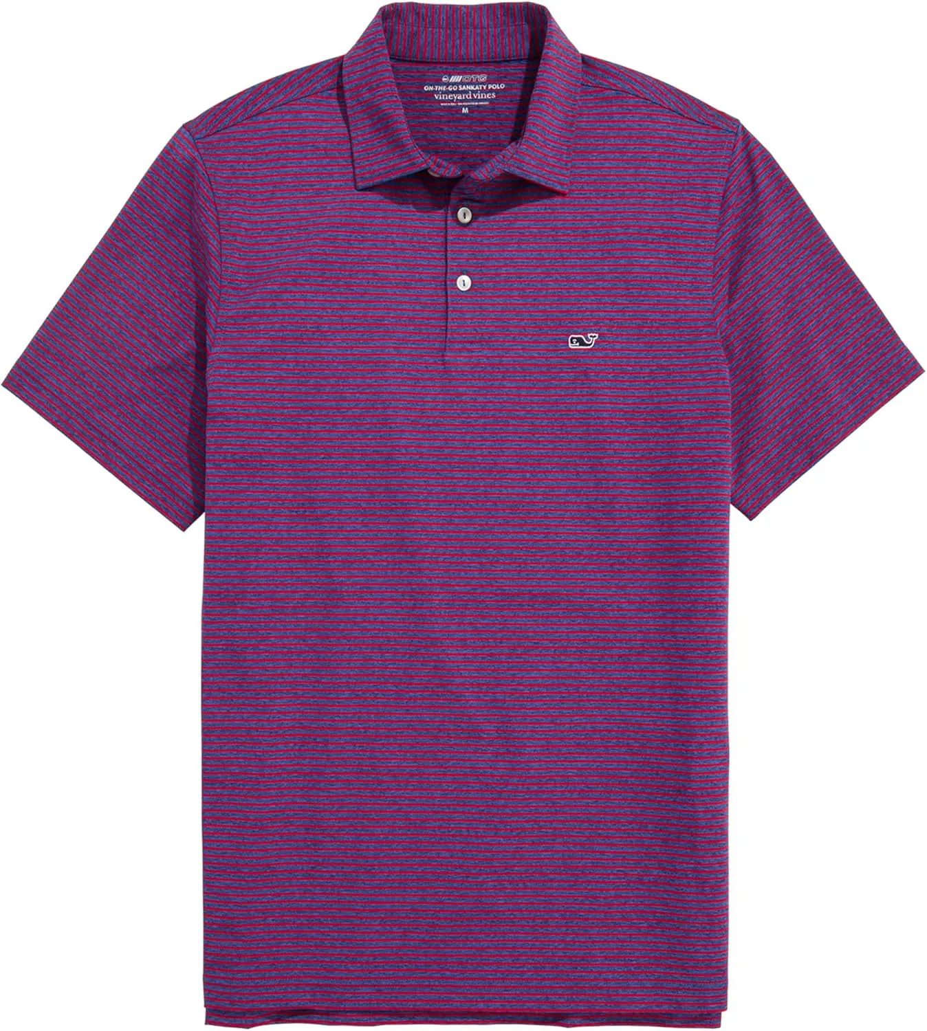 vineyard vines Men's Bradley Stripe Sankaty Polo