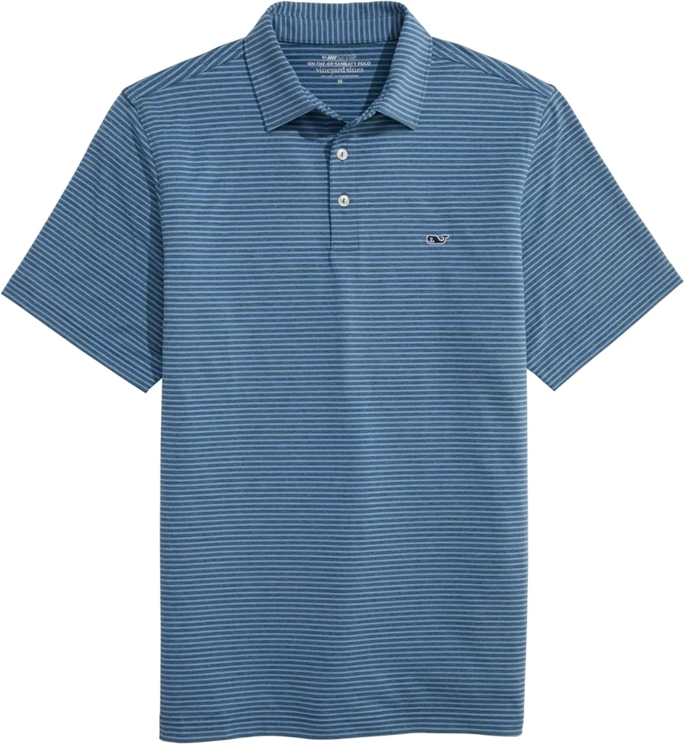 vineyard vines Men's Bradley Stripe Sankaty Polo
