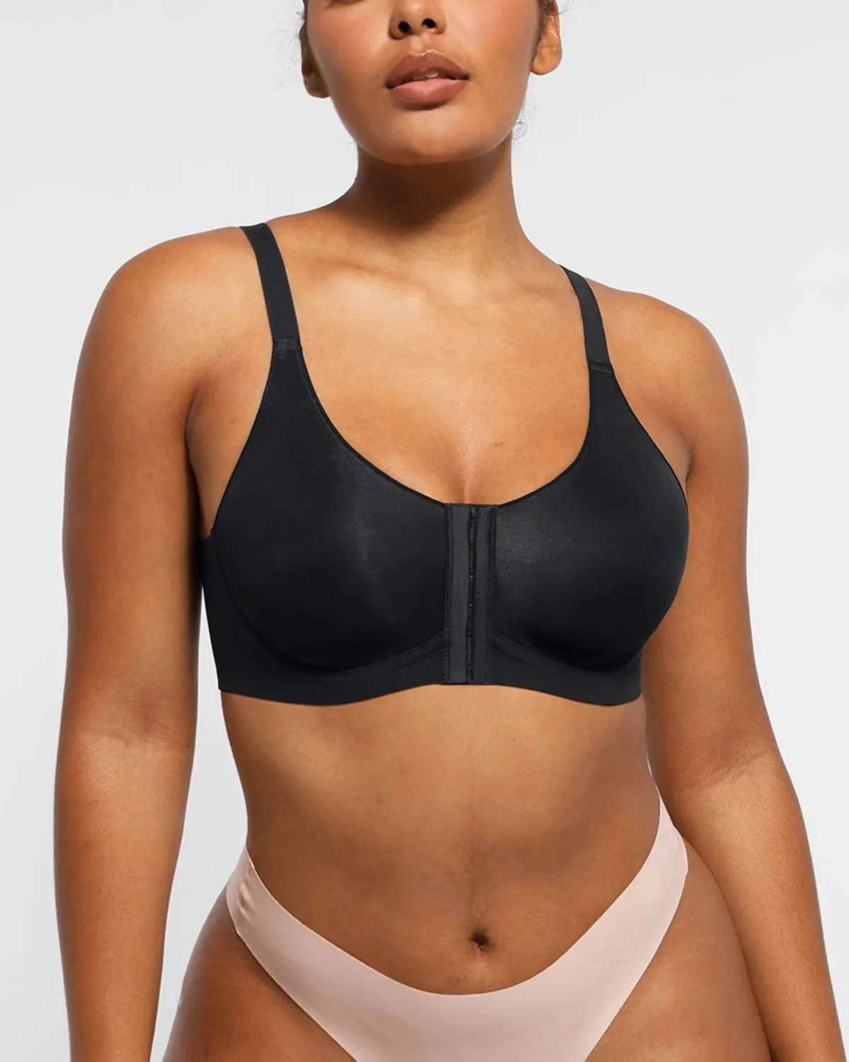 Wireless Front-Hook Back Smooth Bra