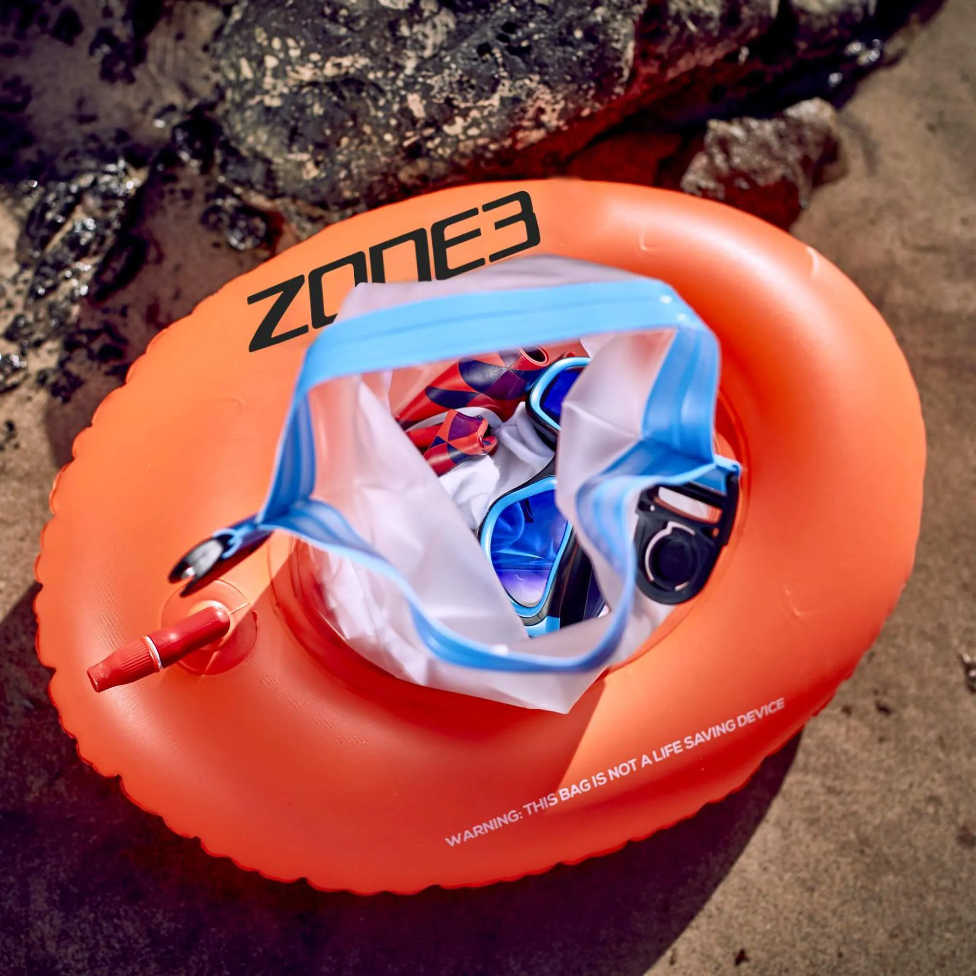 Zone3 On The Go Swim Safety Buoy & Dry Bag